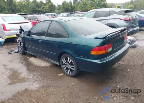 1997 Honda Civic Ex z USA, uszkodzony, nr VIN 1HGEJ8246VL107532